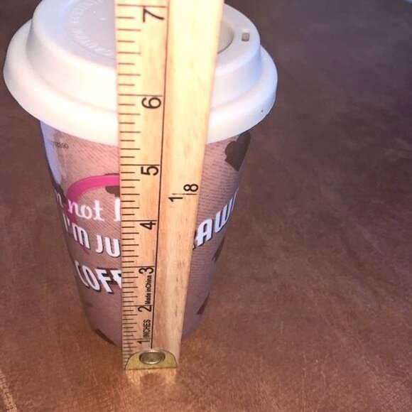 Jessica Rabbit Disney Ceramic Travel Mug With Silicone Lid - Picture 6 of 7